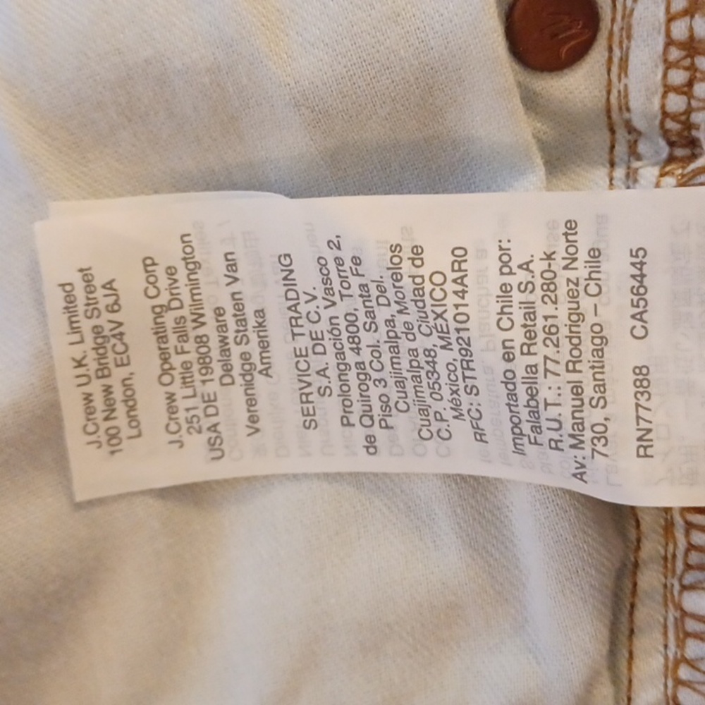 Madewell Light Blue Jean Shorts - Picture 12 of 16